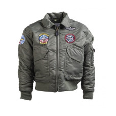 Bunda dětská bomber CWU " Pilot Top Gun " od MIL-TEC