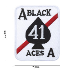 Nášivka nažehlovačka - 41 Black  Aces 