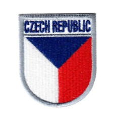 Nášivka - česká vlajka AČR CZECH REPUBLIC pilot