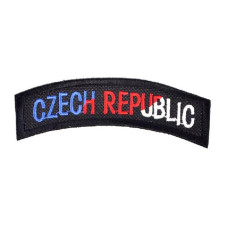 Nášivka domovenka - Česká republika trikolora
