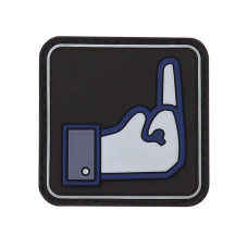 Nášivka - Facebook Fuck 3D suchý zip