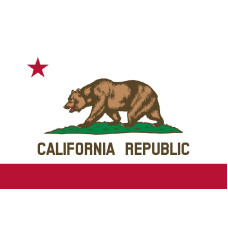 Vlajka Californie - nylon 